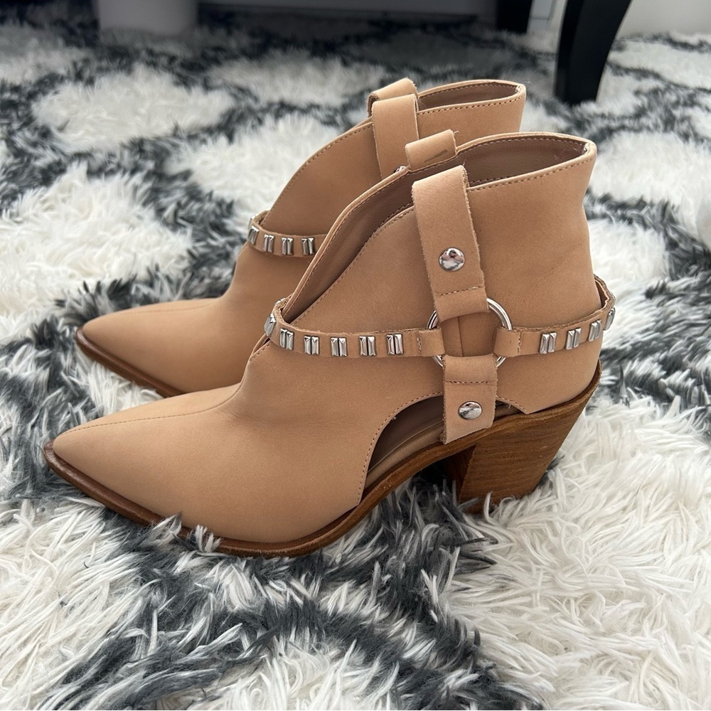 Chinese Laundry Tabby Studded Western Bootie - Picture 2 of 8